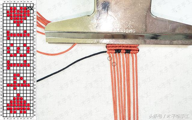 编织达人教你做5201314情侣字板手链，超详细