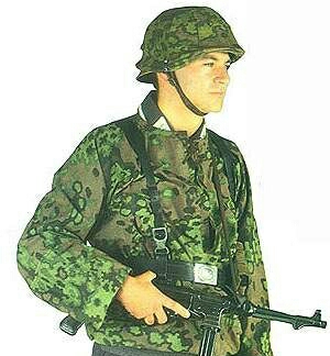 二战德军迷彩服,二战德军迷彩服全部的种类