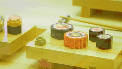 日本3d彩色打印,3d打印寿司视频