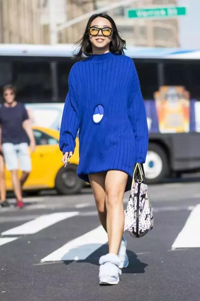 高领子毛衣太大改小的针法妙招,针织毛衣大了还有必要改小吗