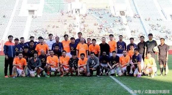 中国足球明星慈善赛,中国明星足球队公益