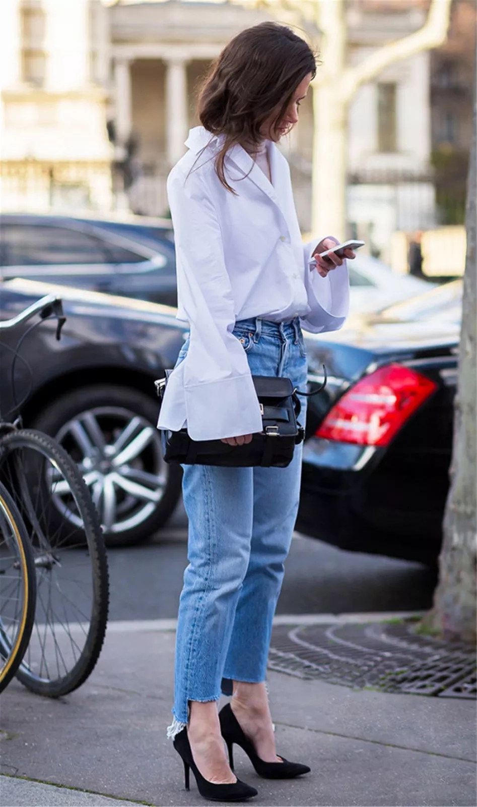 牛仔单品打开春夏的多种穿搭方式,牛仔类的穿搭永远不会过时