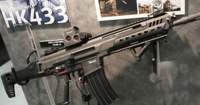 hk433突击步枪vshk416,hk433与hk416哪个颜值更好