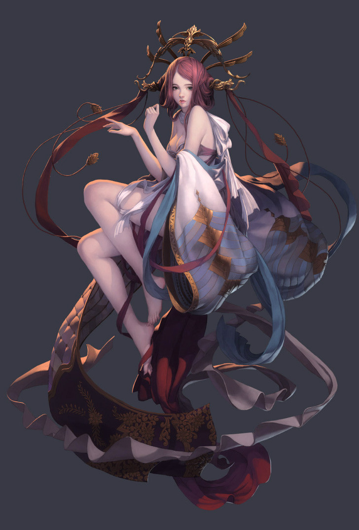 画师绝美作品,画师作品中国