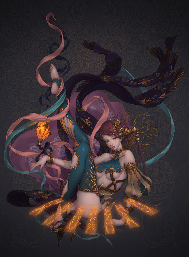 画师绝美作品,画师作品中国