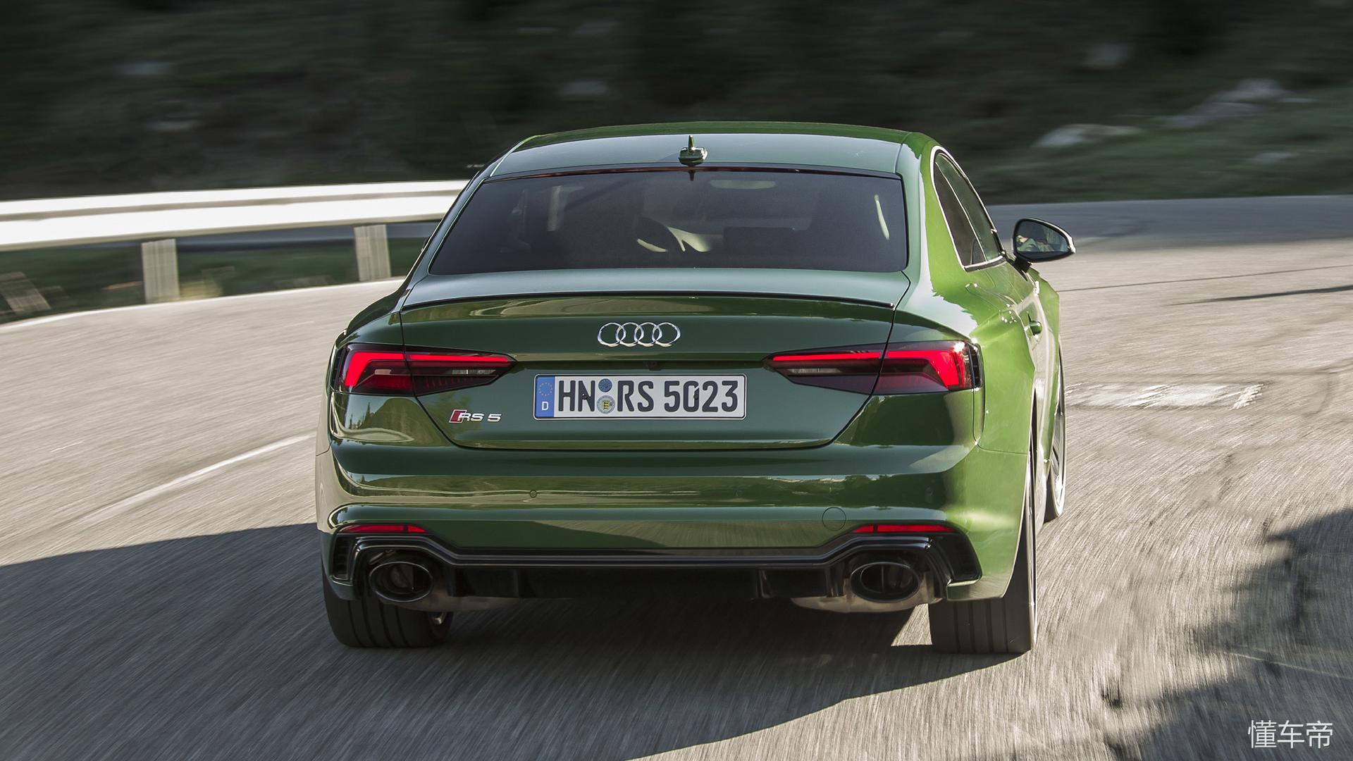 奥迪全新rs5sportback车,奥迪rs5和rs4试驾