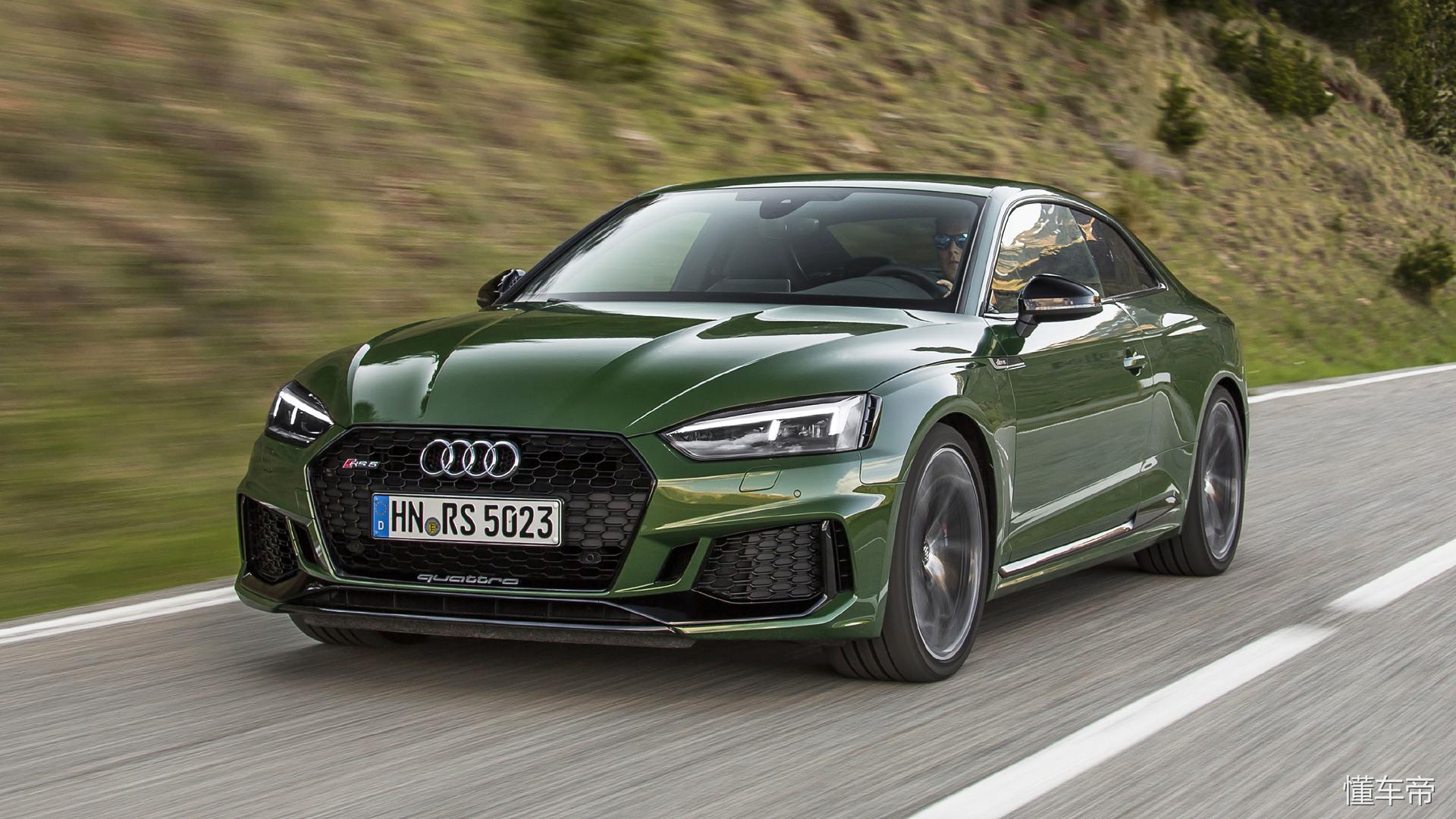 奥迪全新rs5sportback车,奥迪rs5和rs4试驾