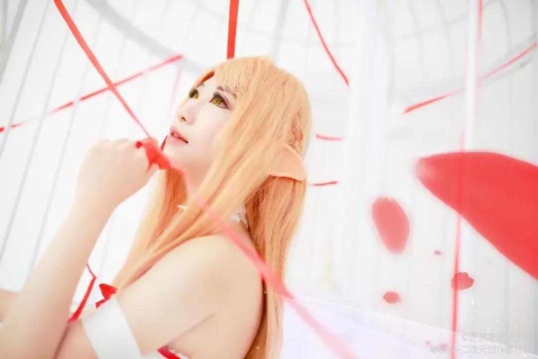 刀剑神域亚丝娜cos图集,刀剑神域亚丝娜cosplay图片