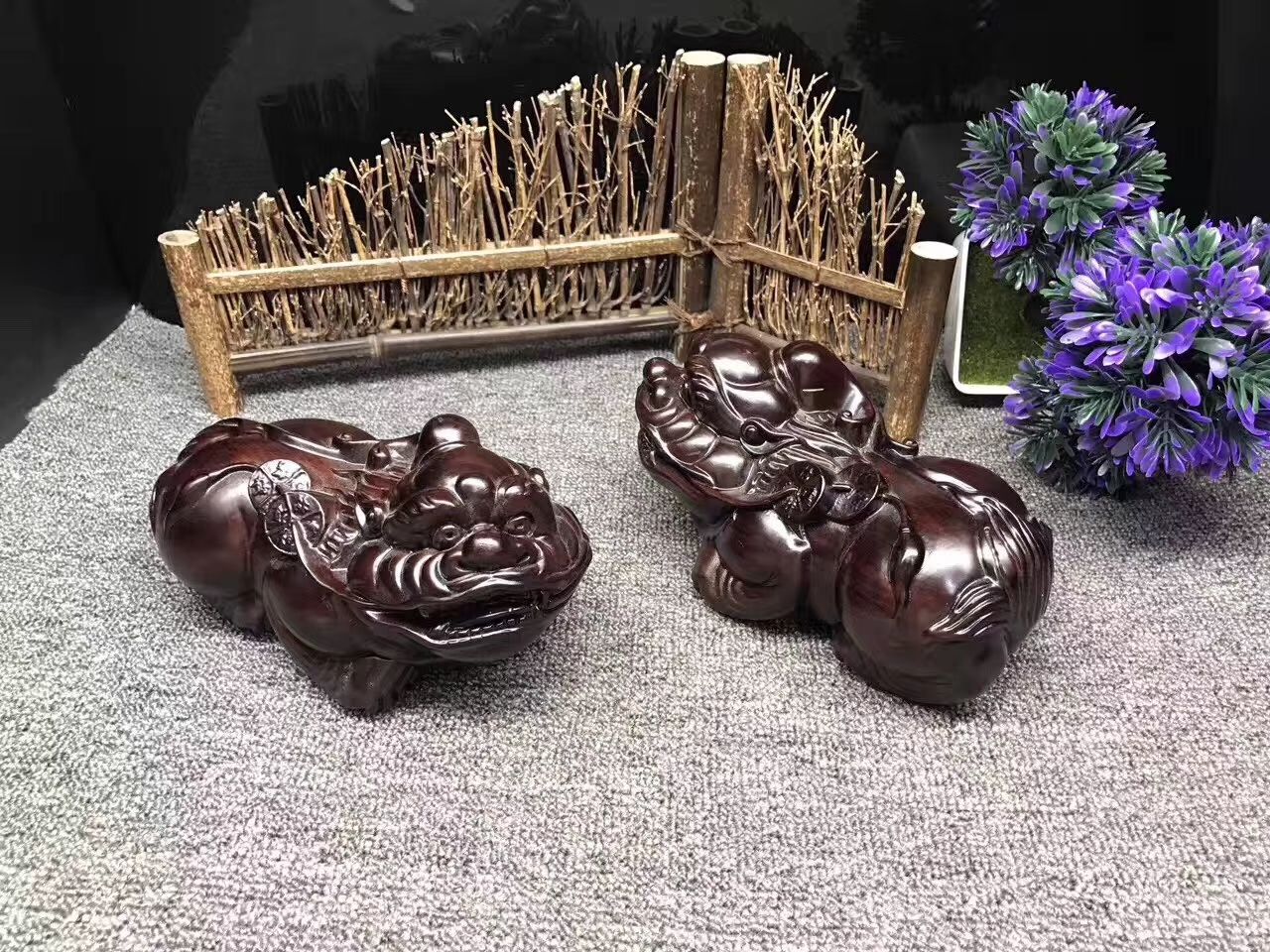 家居实木风水摆件图片大全,家用风水木雕摆件大全