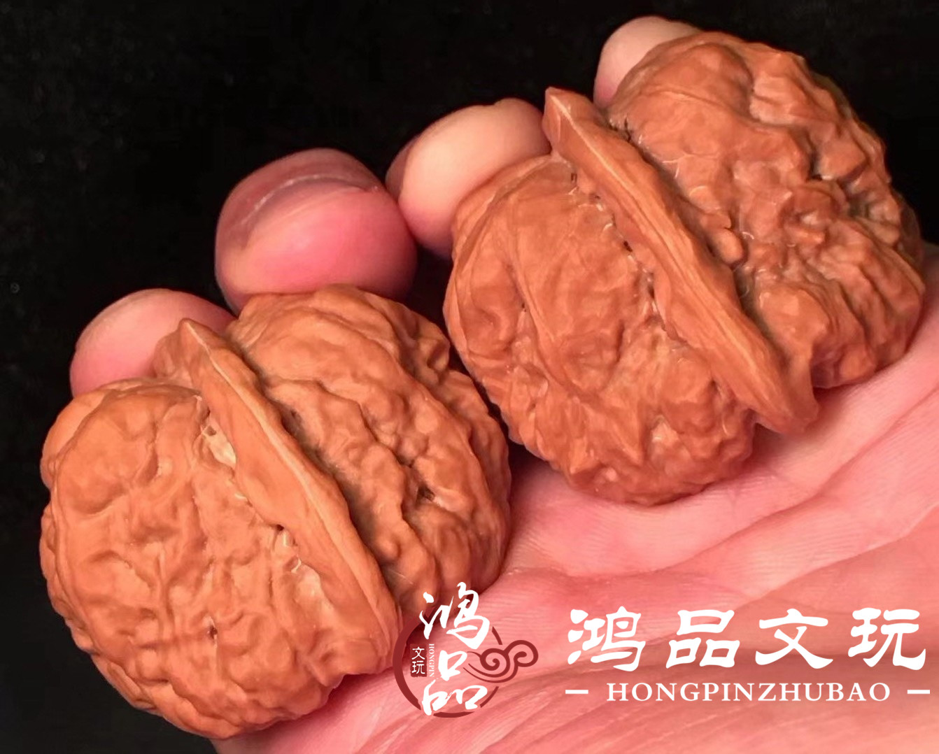 核桃文玩盘成的样子,文玩核桃纯手盘正确的方法