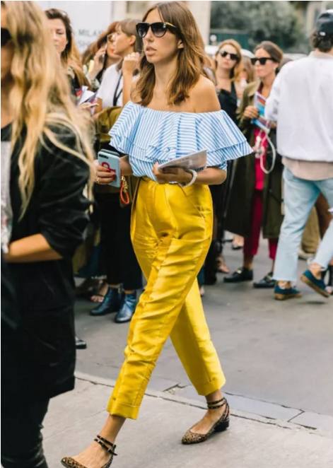 夏天撞色穿搭撞出高级感,夏日撞色推荐