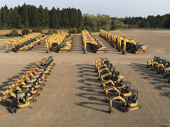 7月3日，日本成田，卡特彼勒二手挖掘机淘金之旅等你来！