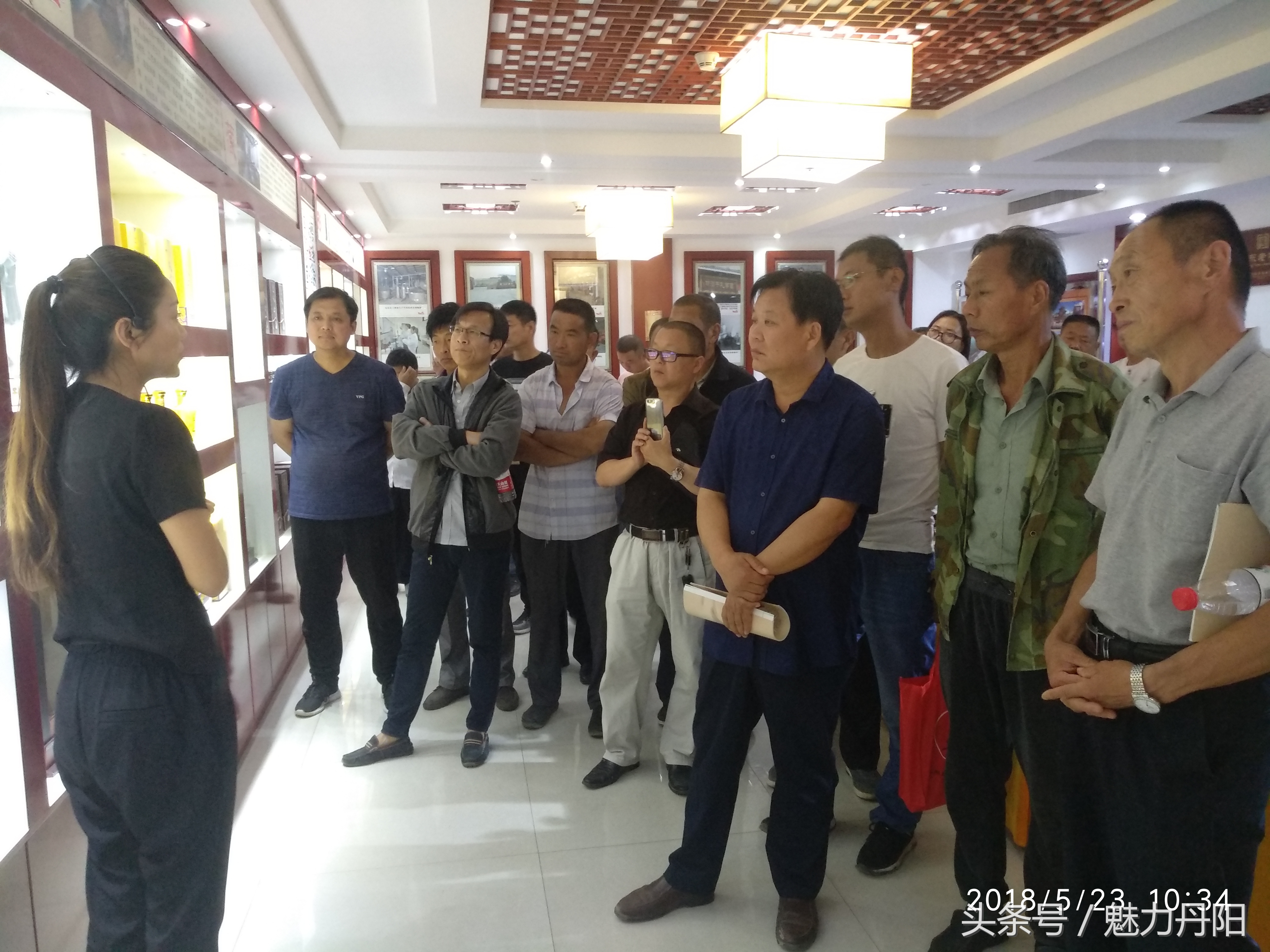 菏泽市郓城县、巨野县等40多名宗亲到孔子酒业参观联谊