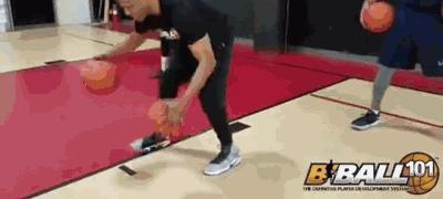 曲绍斌篮球训练运球基本功,篮球运球教学基本功零基础女生