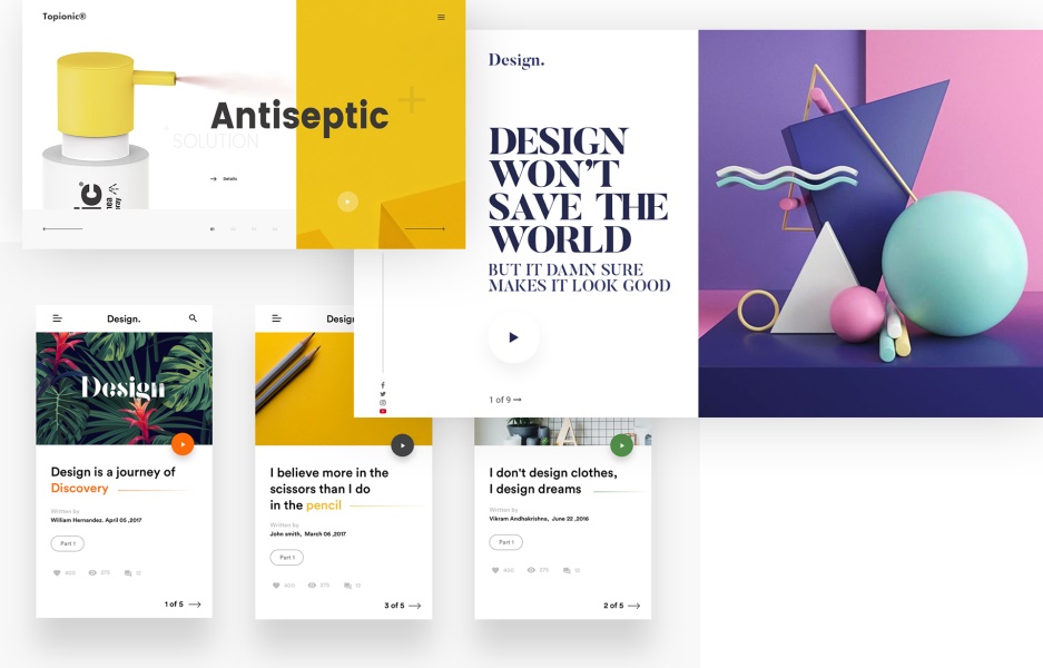 全屏网站设计趋势,互联网网站界面设计要素