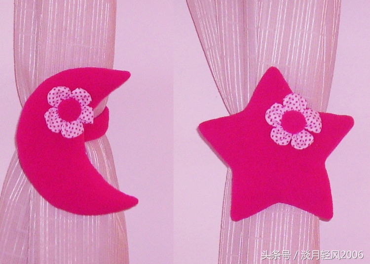 窗帘花的手工制作,自己动手做一束花