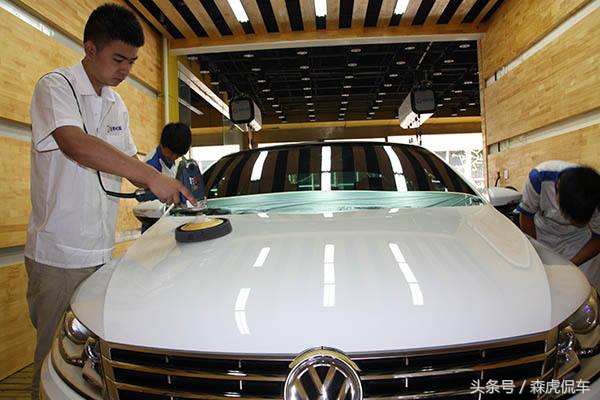 汽车美容抛光镀晶基本知识,汽车美容镀膜的正确方法