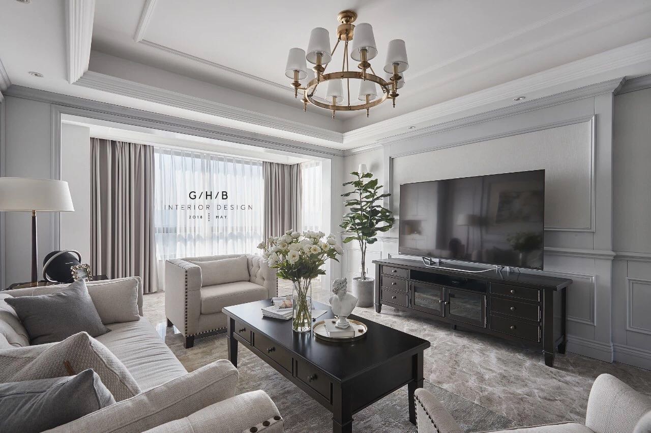 都市HUI-江阴院子美式风格135㎡