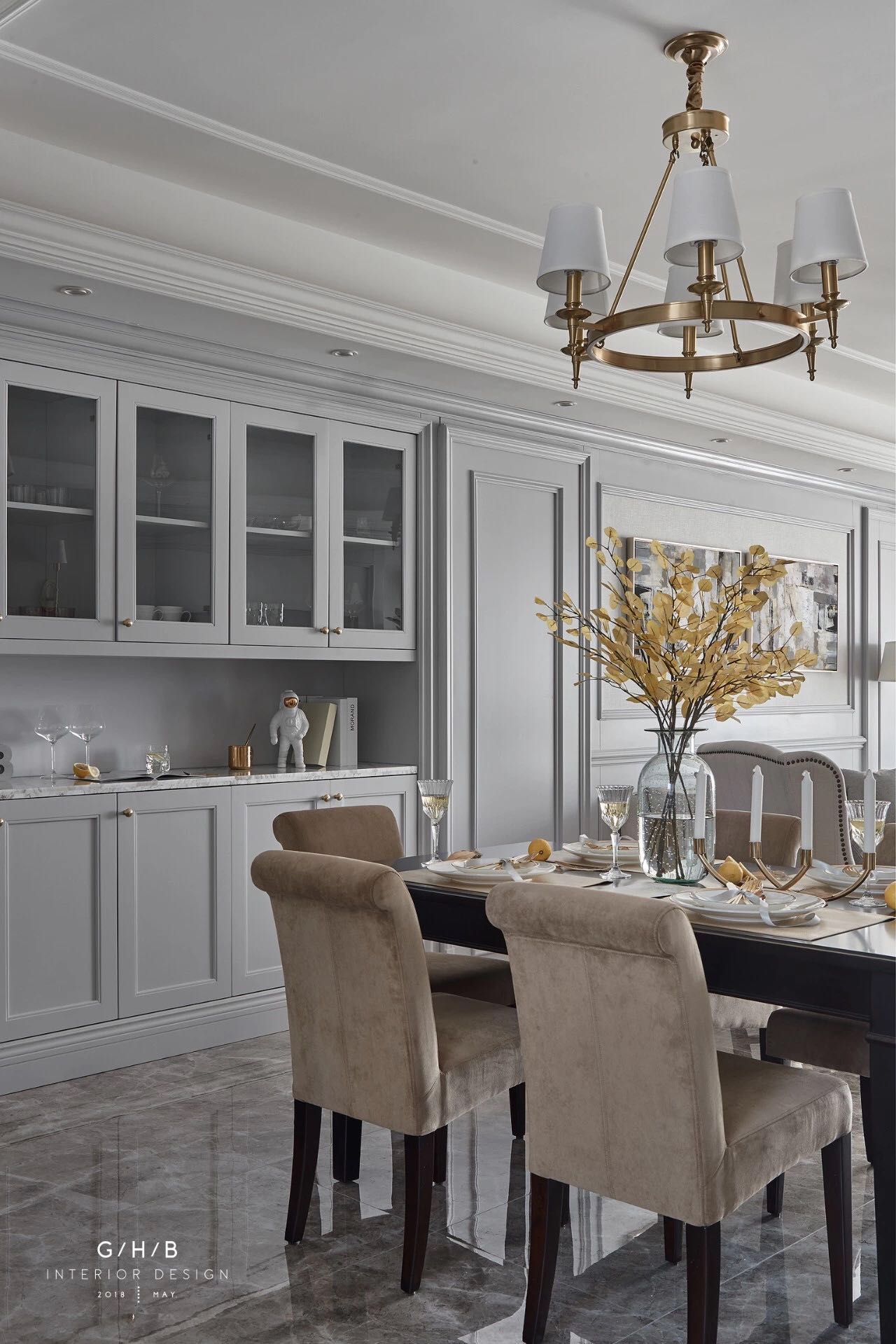 都市HUI-江阴院子美式风格135㎡