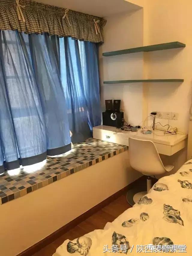 落地窗户做飘窗和书桌,飘窗改书桌效果图大全