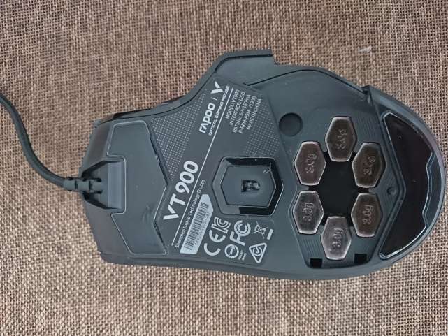 电竞黑科技怎么用,雷柏VT900电竞鼠标