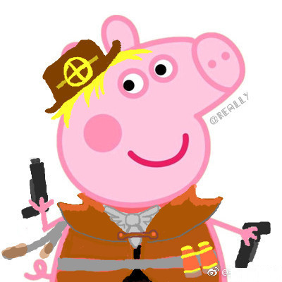 王者荣耀头像小猪佩奇貂蝉,王者荣耀小猪头像