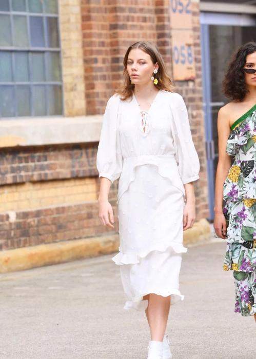 月薪2千也能穿出月薪2万的高级感,你最想看的小白裙来了