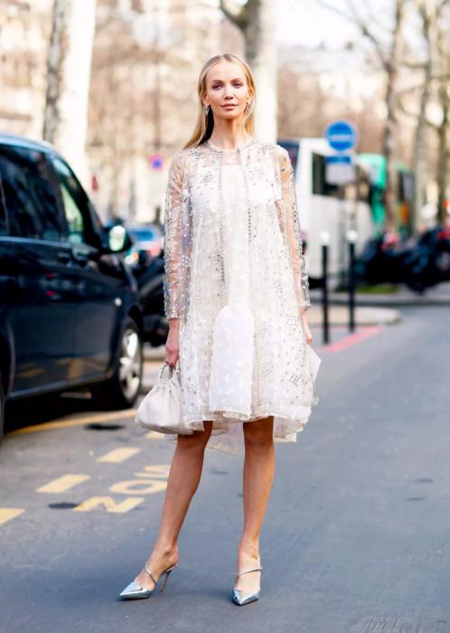 月薪2千也能穿出月薪2万的高级感,你最想看的小白裙来了