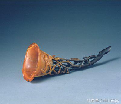 文玩珍品犀牛角,珍稀文玩犀牛角