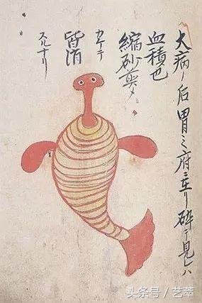 四百年前，日本人给寄生虫画了套漫画？！｜艺术画册