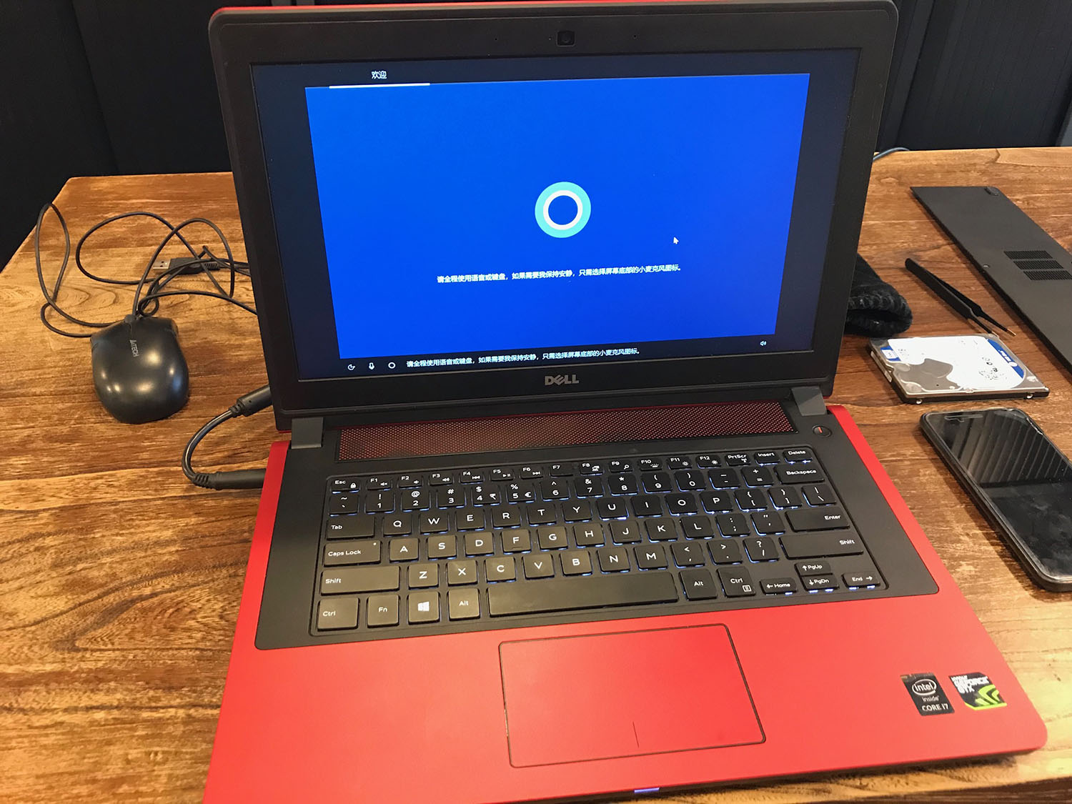 戴尔游匣14-7447升级,戴尔游匣14-7447清灰换硅脂