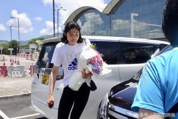 朱婷中国女排皇牌大锤归队参加香港站的比赛！