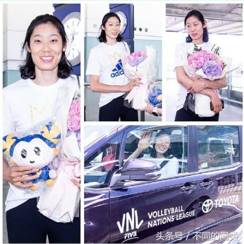 朱婷中国女排皇牌大锤归队参加香港站的比赛！