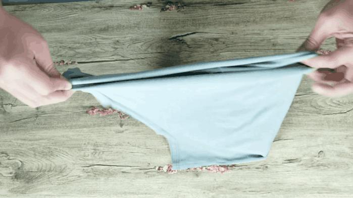 叠衣服很费时？教你1秒叠一件，简单又快速，家家户户用得着