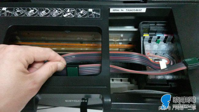 爱普生r330改连供后如何加墨水,爱普生r330换连供教程