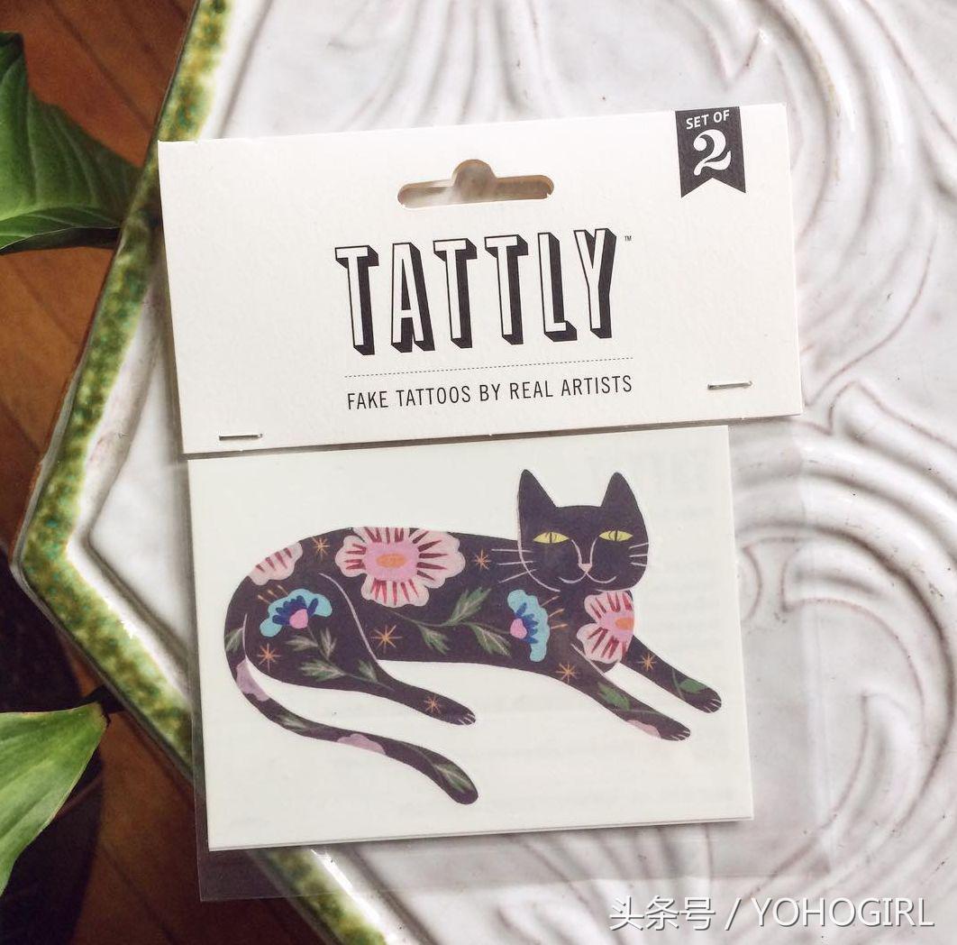 小清新简单的纹身,文艺清新纹身贴