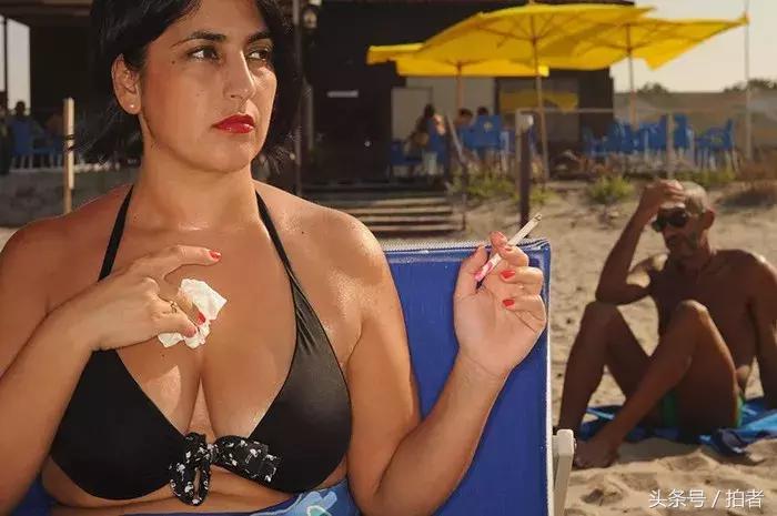 比基尼穿搭夏日照片,比基尼夏日套装照片图