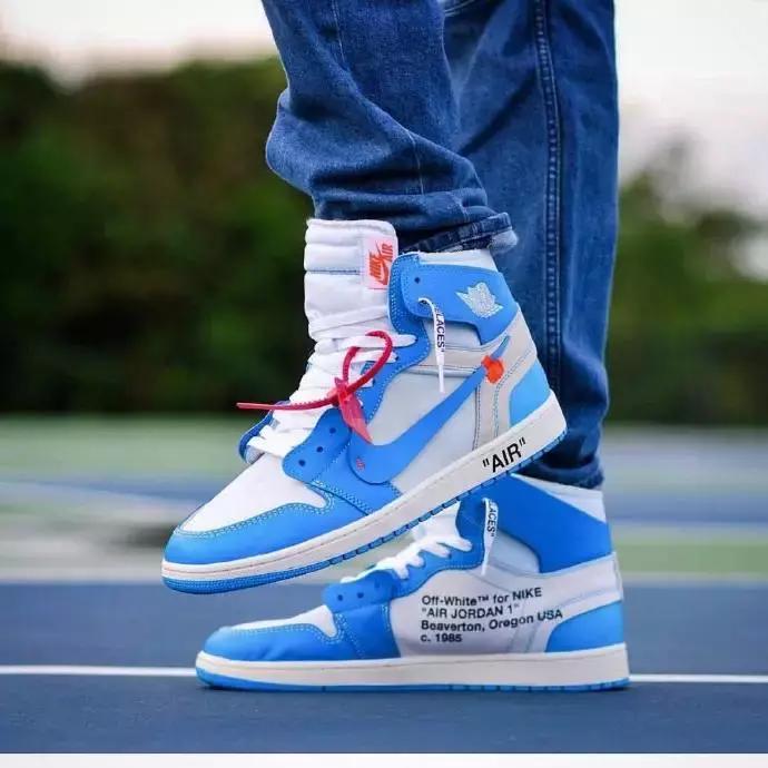 aj1ow北卡蓝怎么穿,学保罗乔治穿衣