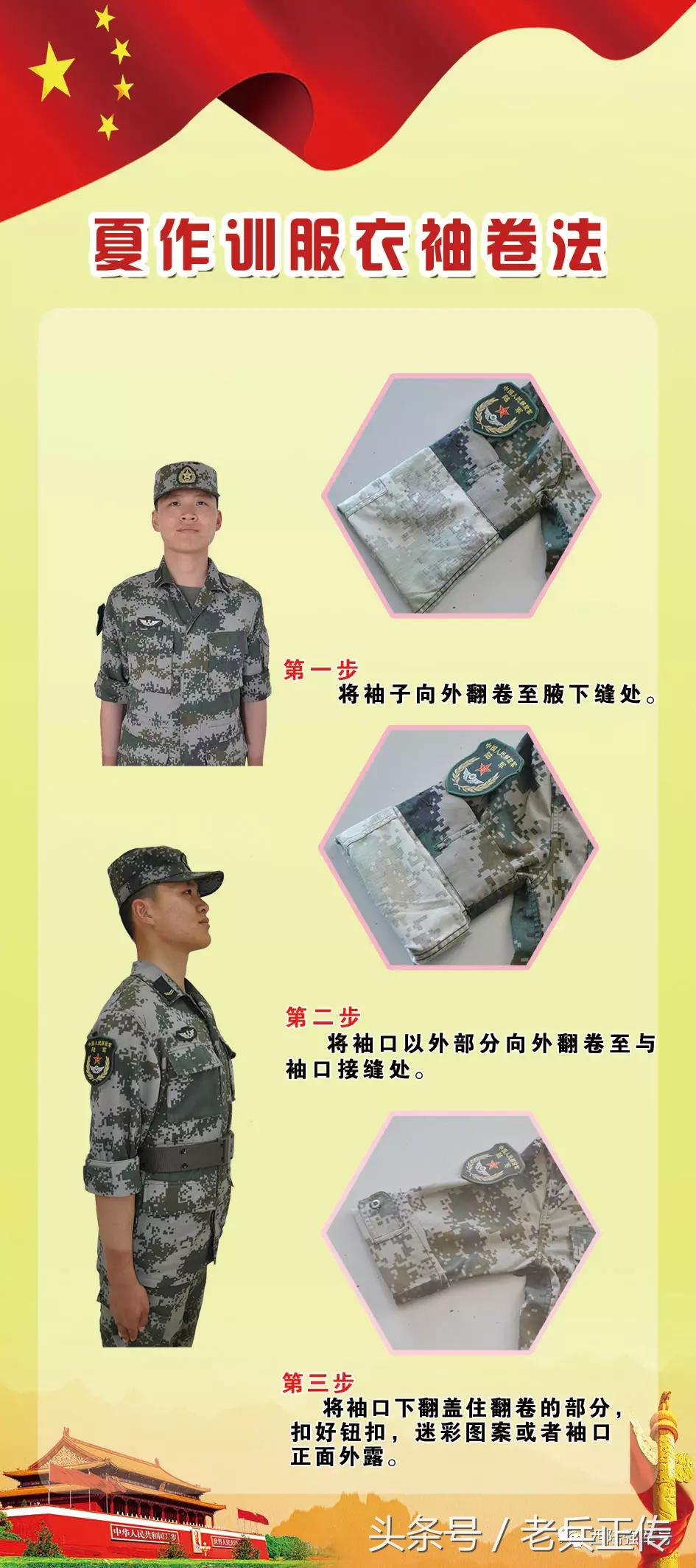 战友穿什么军装好看,军装标准对照表