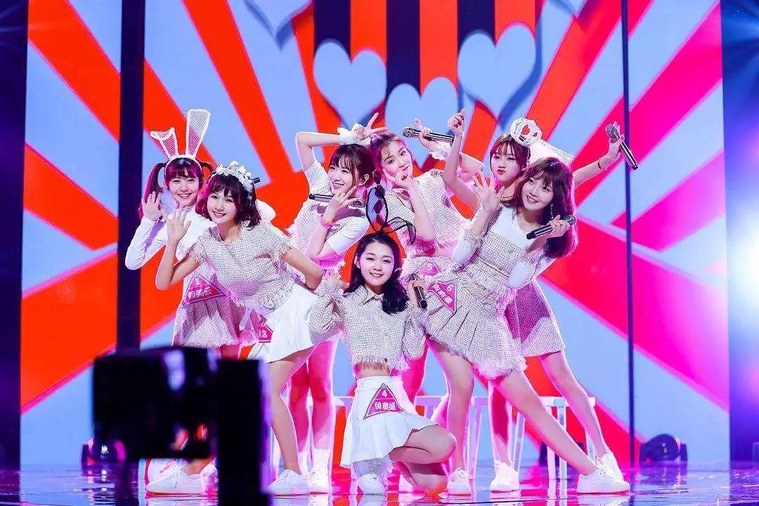 101个女团强势霸屏,101美女