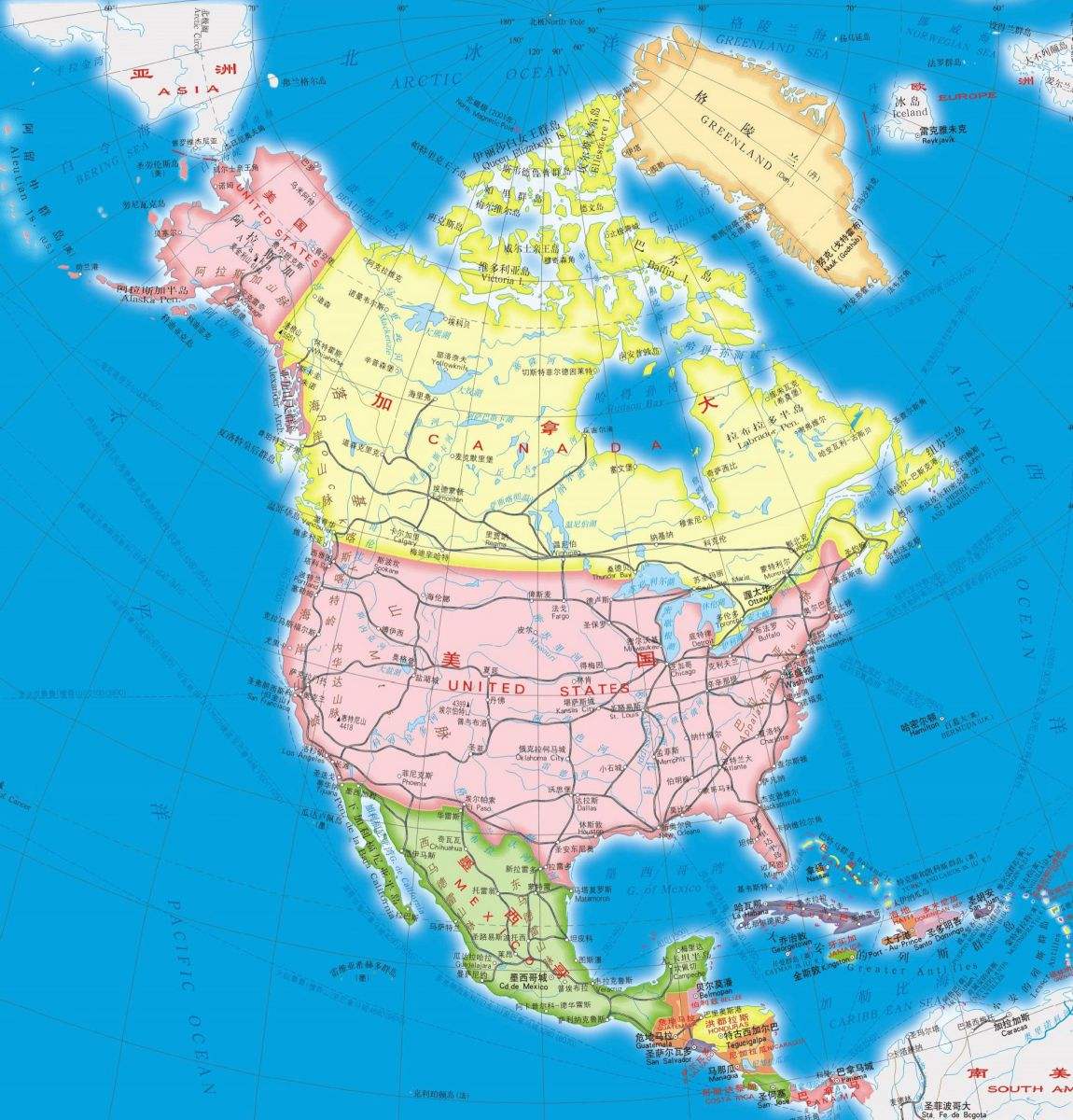 美洲为何分为南美洲和北美洲,美洲是不是包括北美洲和南美洲