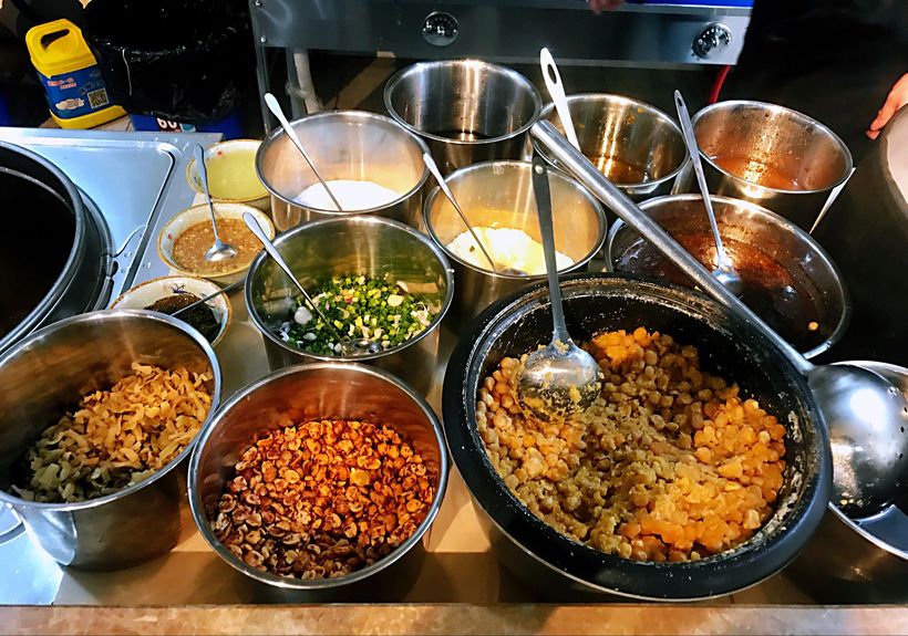 小园里的铺盖面,品出一份恬淡的情愫!