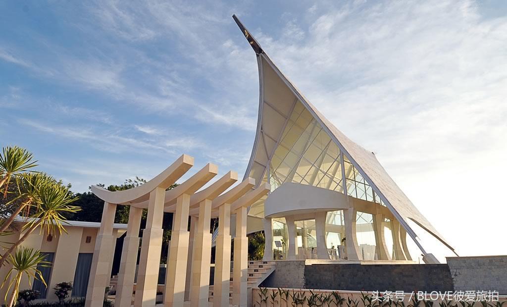 巴厘岛玻璃教堂婚纱照,巴厘岛婚纱风景