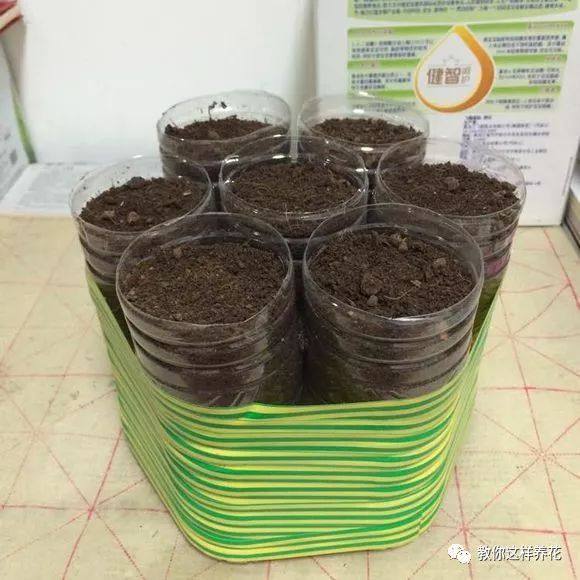 不用塑料瓶自制花盆浇水神器,简易自制花盆自动循环浇水器