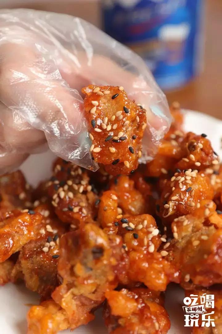 超好吃的韩料,一个韩国大叔吃美食