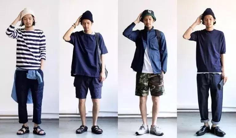 日系性冷淡风格,高街风暖男穿搭