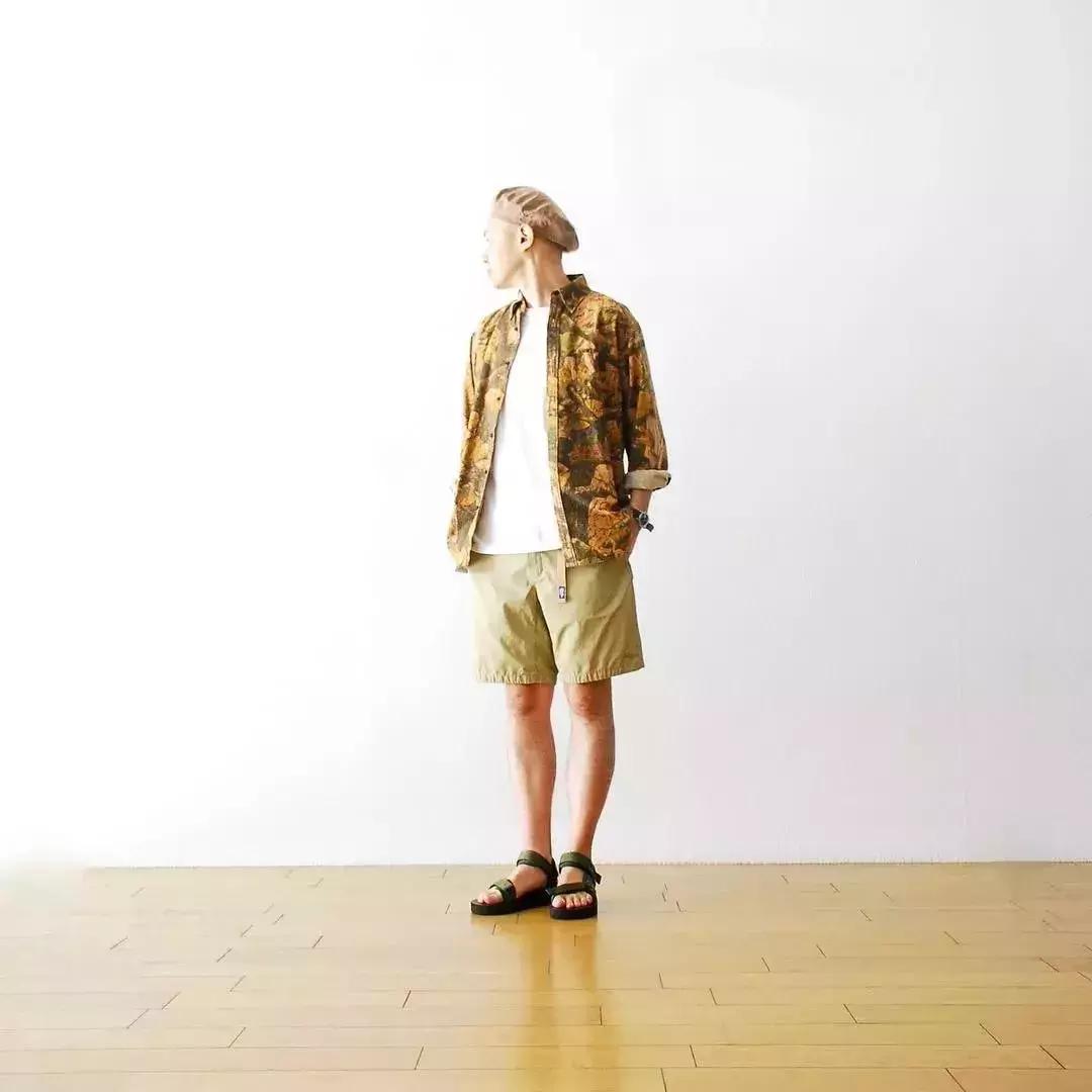 日系性冷淡风格,高街风暖男穿搭