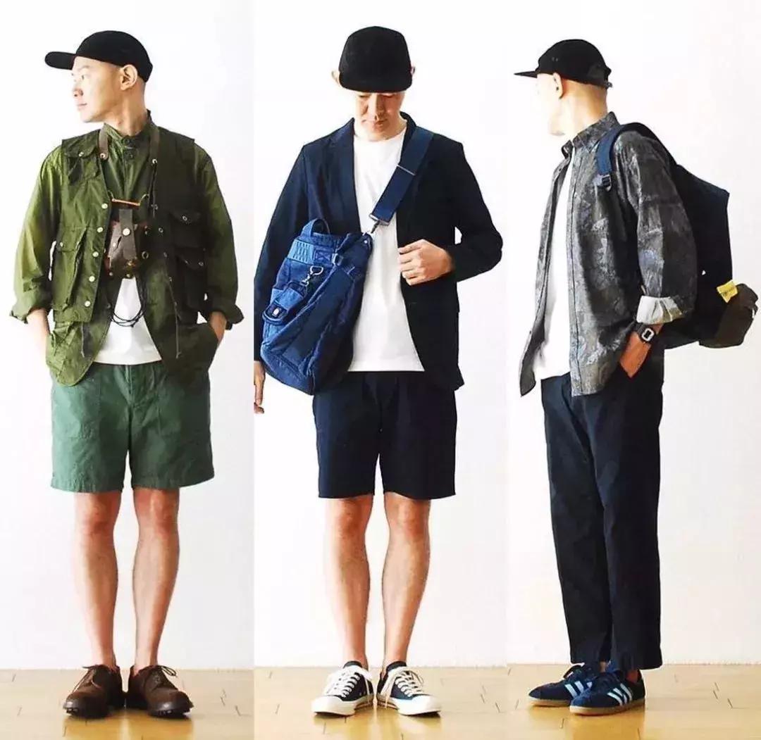 日系性冷淡风格,高街风暖男穿搭