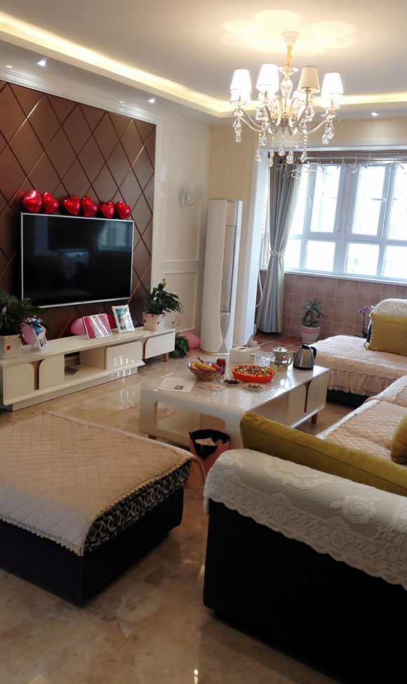 装修了三年的婚房终于快要入住了,给儿子准备的婚房装修完了