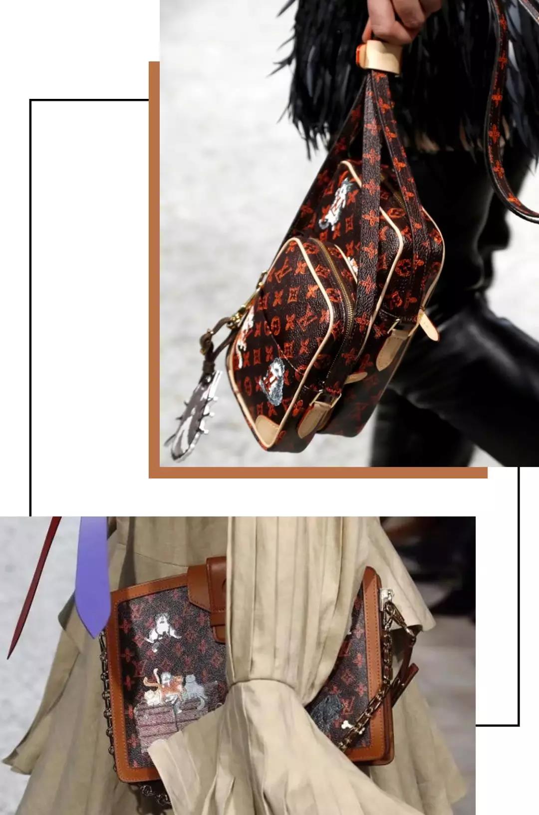 louisvuitton早春新款牛角包,louisvuitton熊猫包